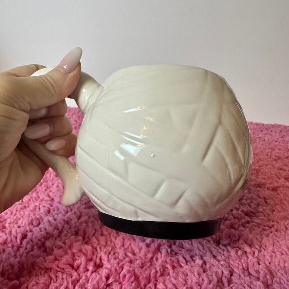 Halloween MUMMY Mug by Global Amici Ceramic Coffee Cup Decorative Kitchen White - Picture 3 of 8